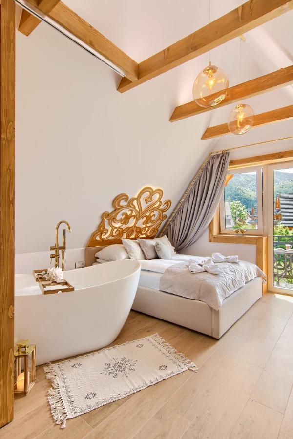 Rezydencja Skibowki Sauna&Jacuzzi ซาโกปาเน ภายนอก รูปภาพ